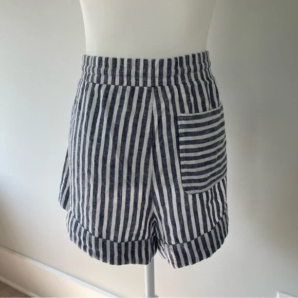 2pc Linen Set Relaxed Fit Button Down + Shorts L/XL - Picture 4 of 11